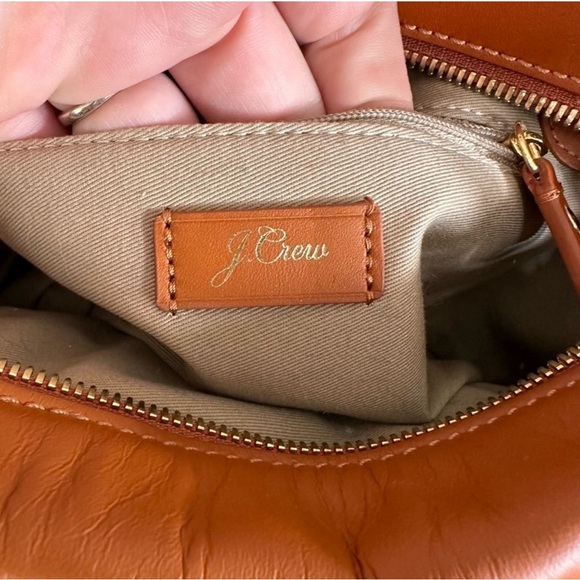J Crew harper mini satchel camel brown bag - Picture 9 of 9